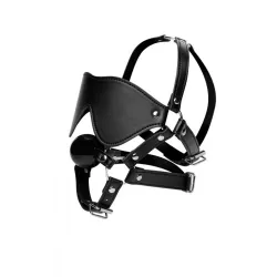 Blindfold Harness and Ball Gag