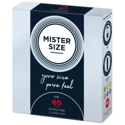 MISTER.SIZE 60 mm Condoms 3 pieces