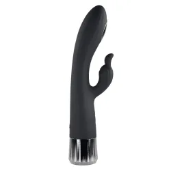 Evolved - Heat Up and Chill Rabbit Vibrator - Black