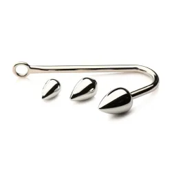 Anal Hook Trainer Set - Silver
