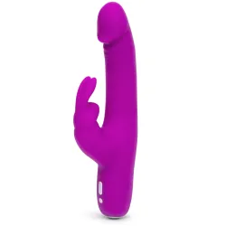 Happy Rabbit – Slimline Realistic Rabbit Vibrator – Purple