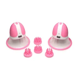 SIZE MATTERS - Rotating Nipple Suckers - 4 Attachments