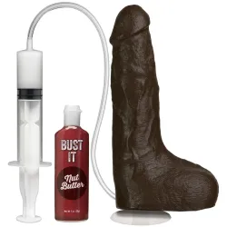 Doc Johnson - Bust It Squirting Realistic Cock - Chocolate