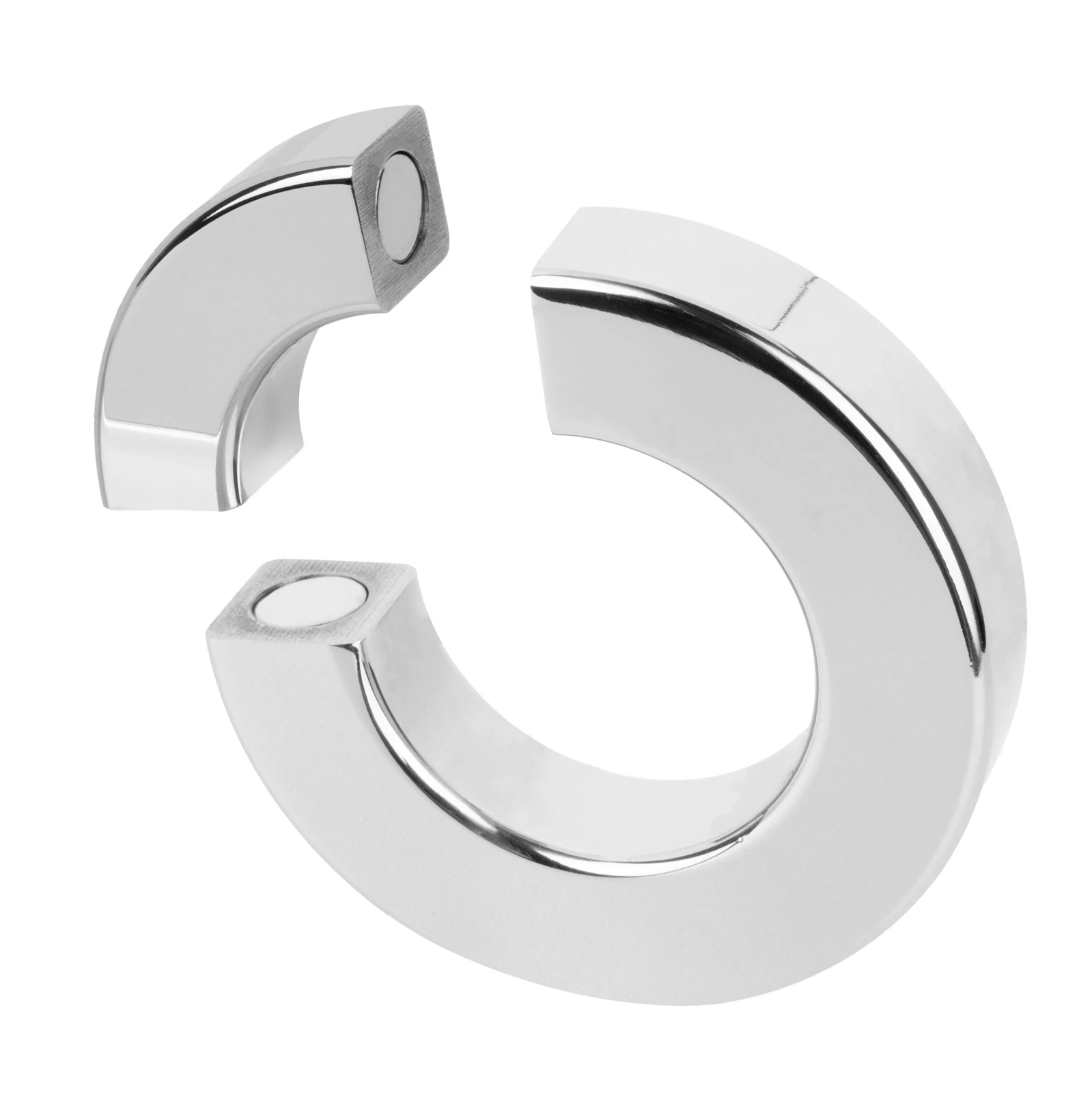 Bedroom Fantasies - Magnetic Cockring - Silver