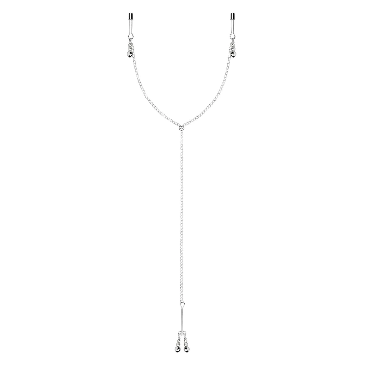 Bedroom Fantasies - Nipple and Clitoris Clamps - Silver