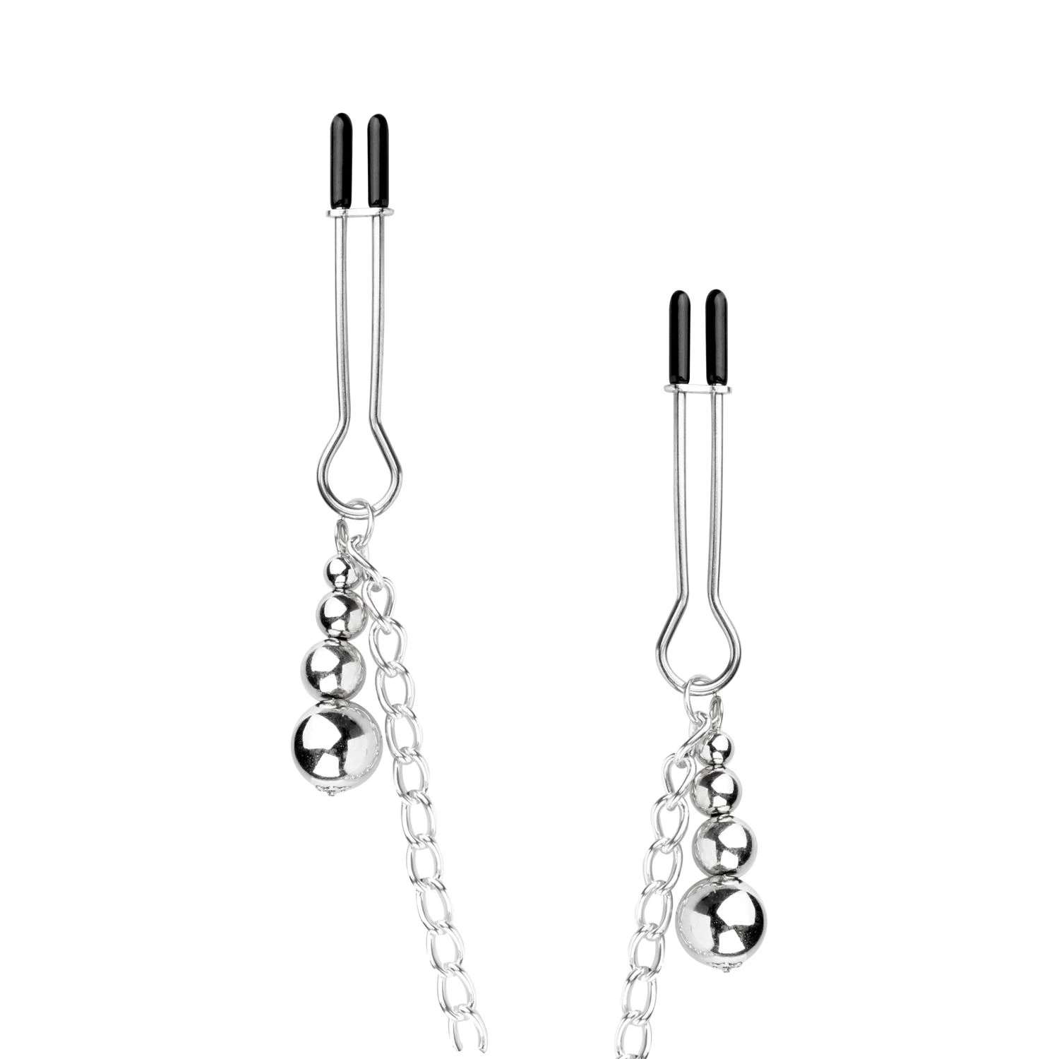 Bedroom Fantasies - Nipple and Clitoris Clamps - Silver