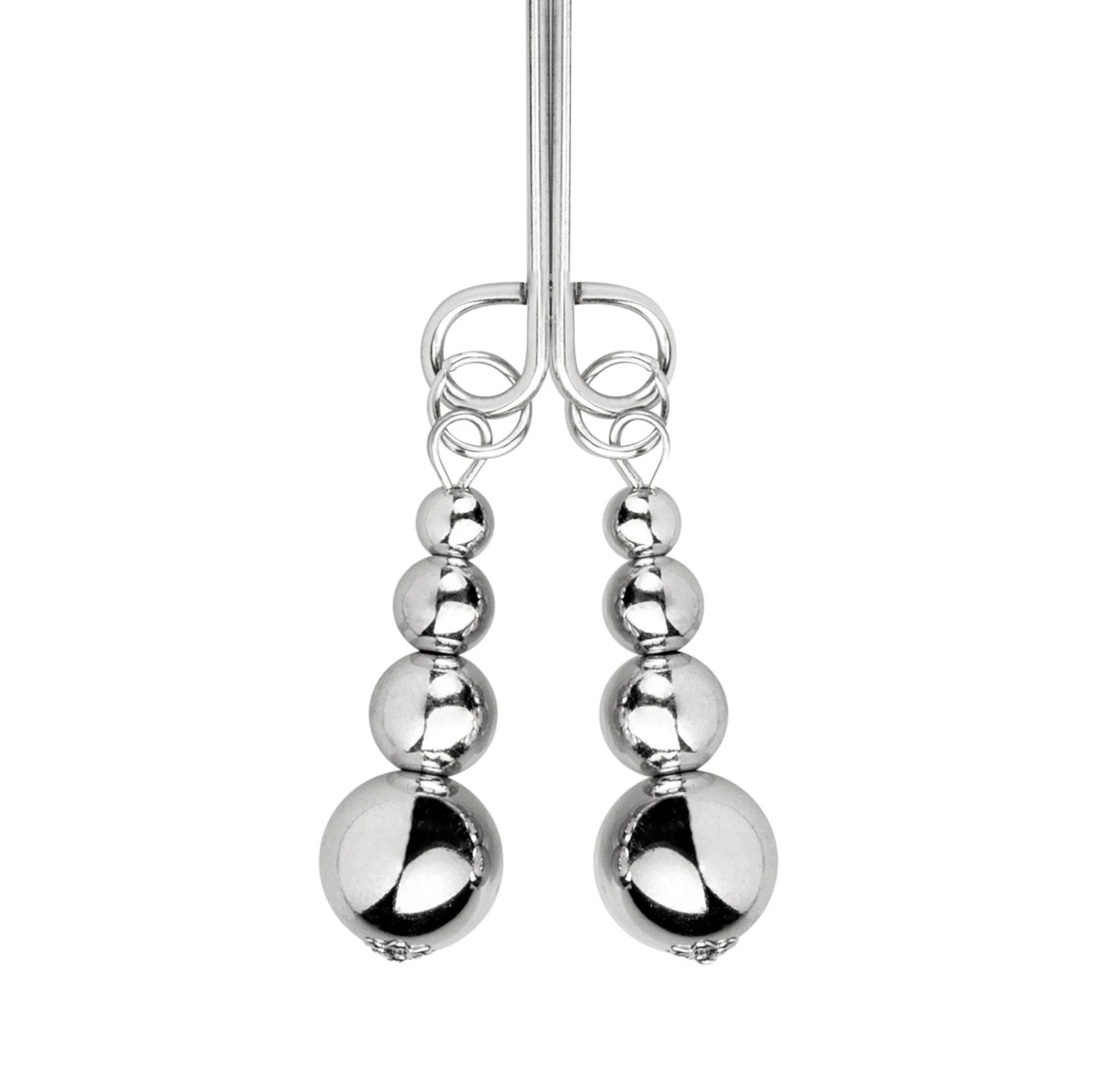 Bedroom Fantasies - Nipple and Clitoris Clamps - Silver