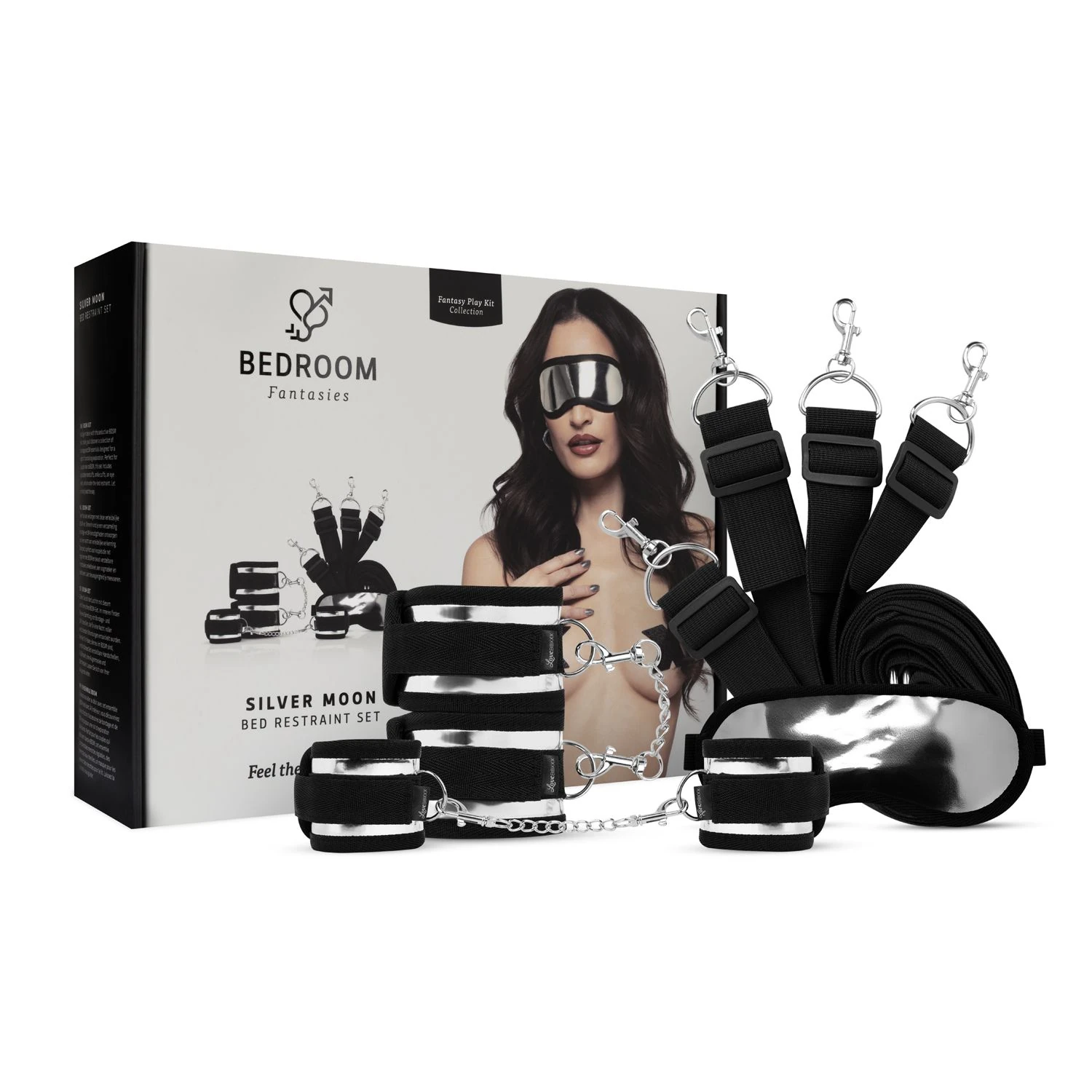 Bedroom Fantasies - Silver Moon Fantasy Play Kit - Bed restraint