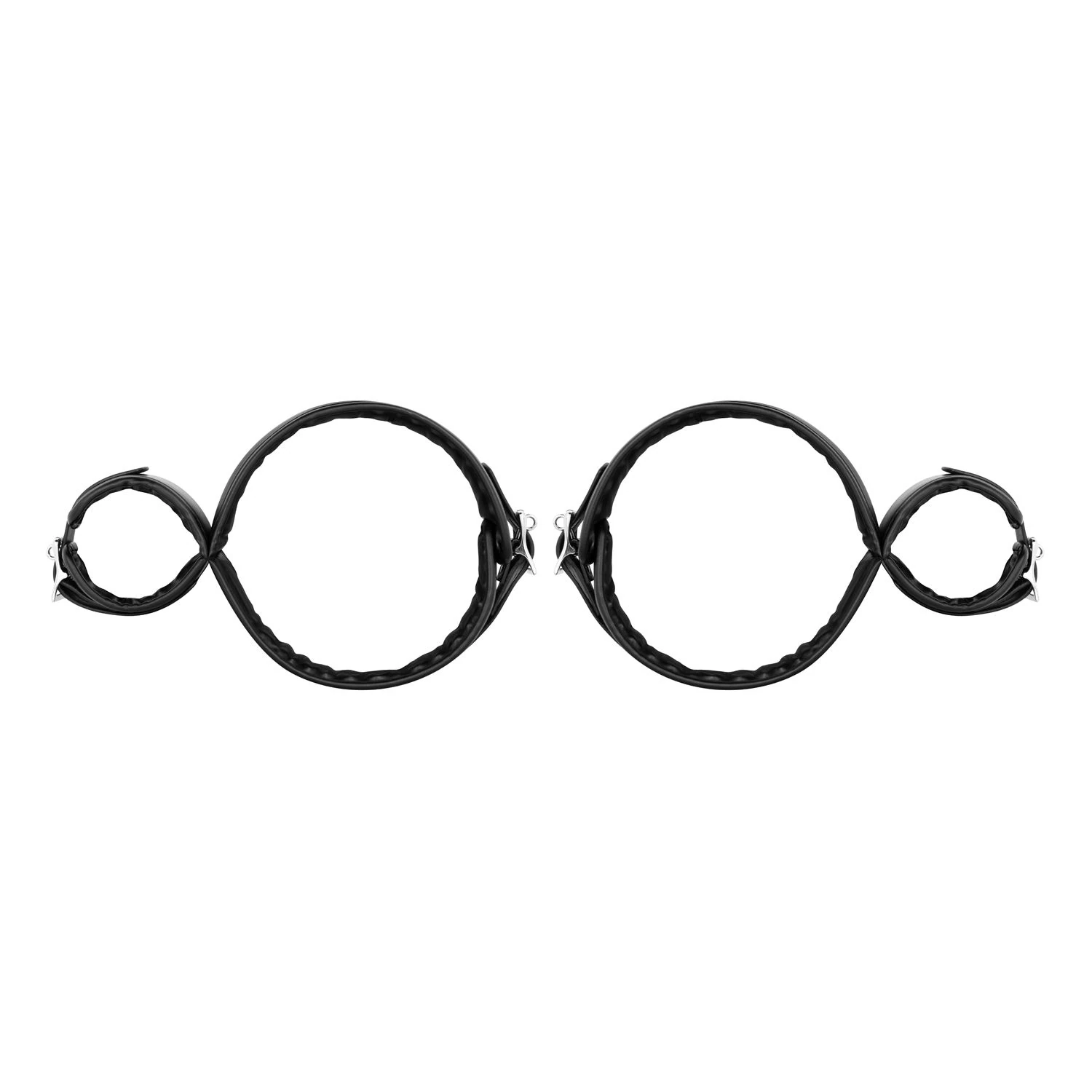 Bedroom Fantasies - Thigh and Wrist Bondage - Black