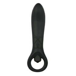 Black Anal Vibrator - 15,5 cm