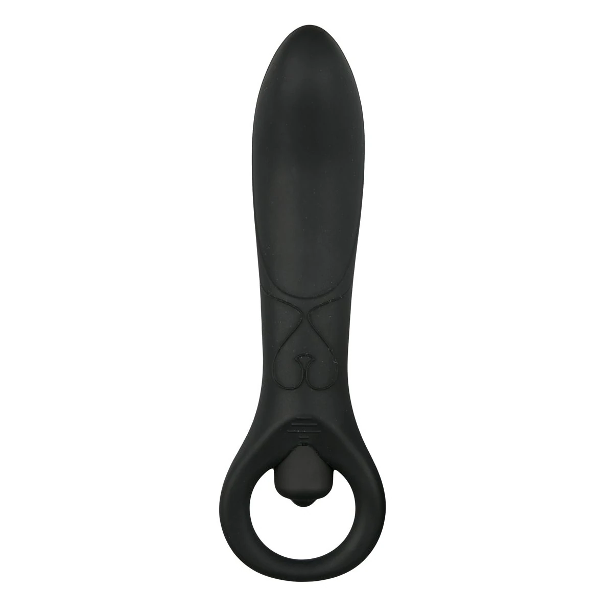 Black Anal Vibrator - 15,5 cm