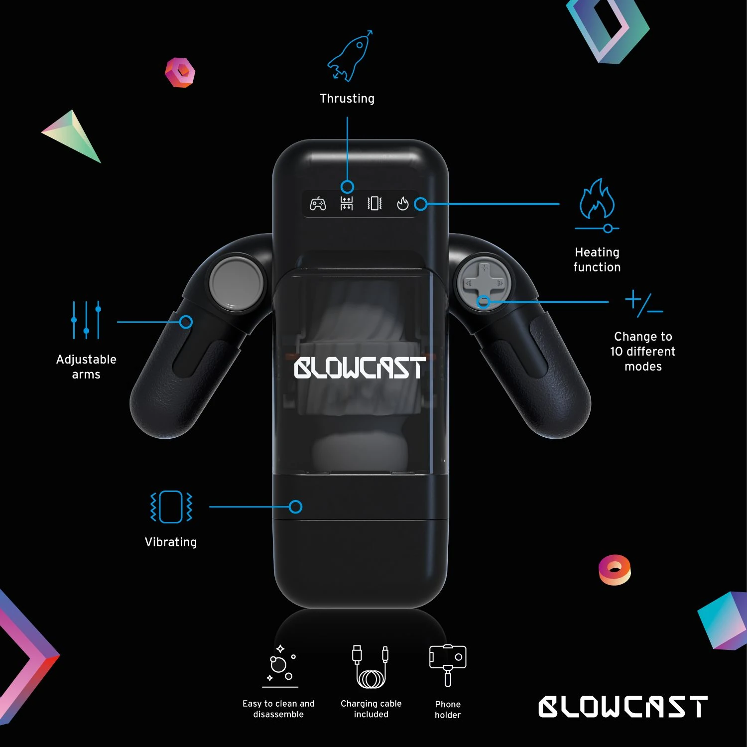 BLOWCAST - Blowbot Automatic Masturbator