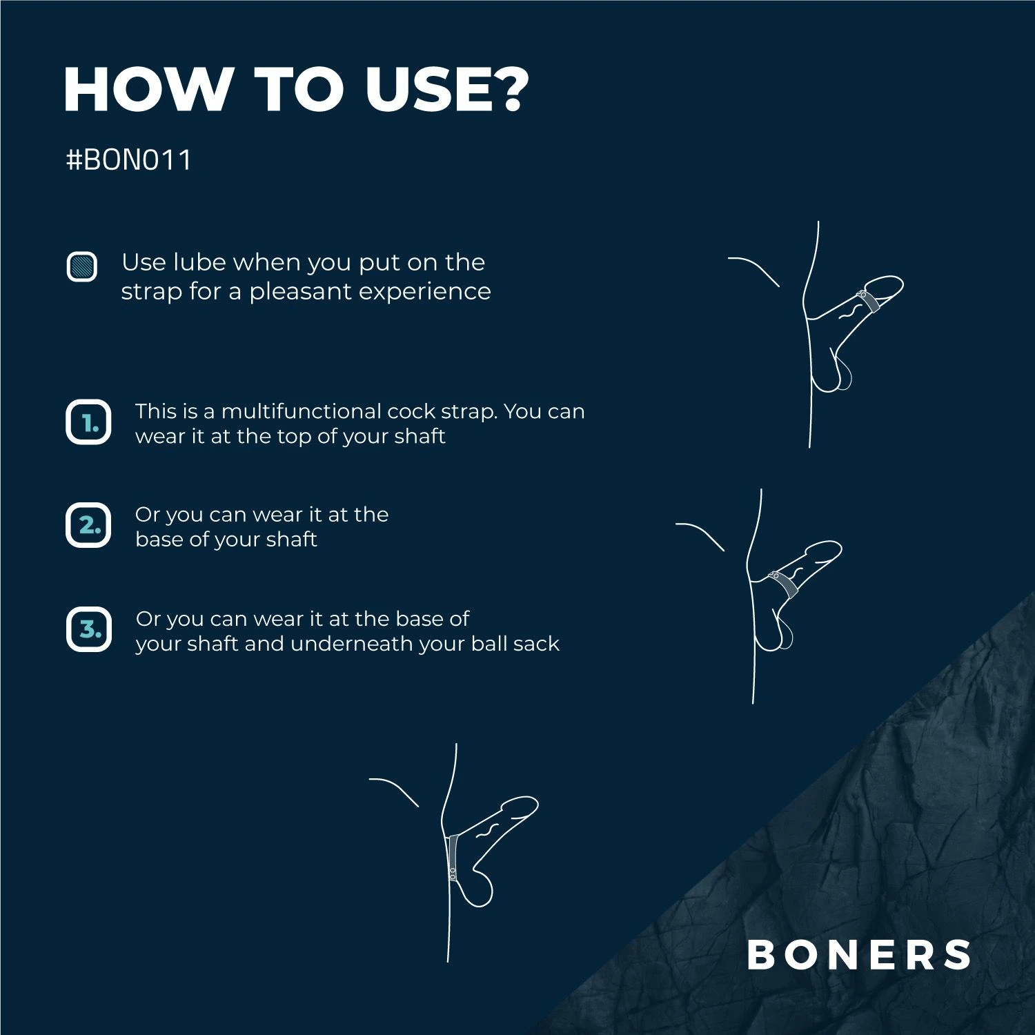 Boners Cock Strap - S/M