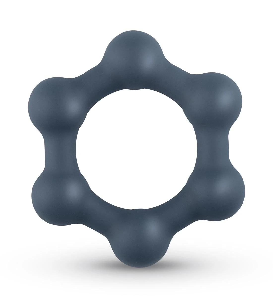 Boners Hexagon Cockring With Steel Balls