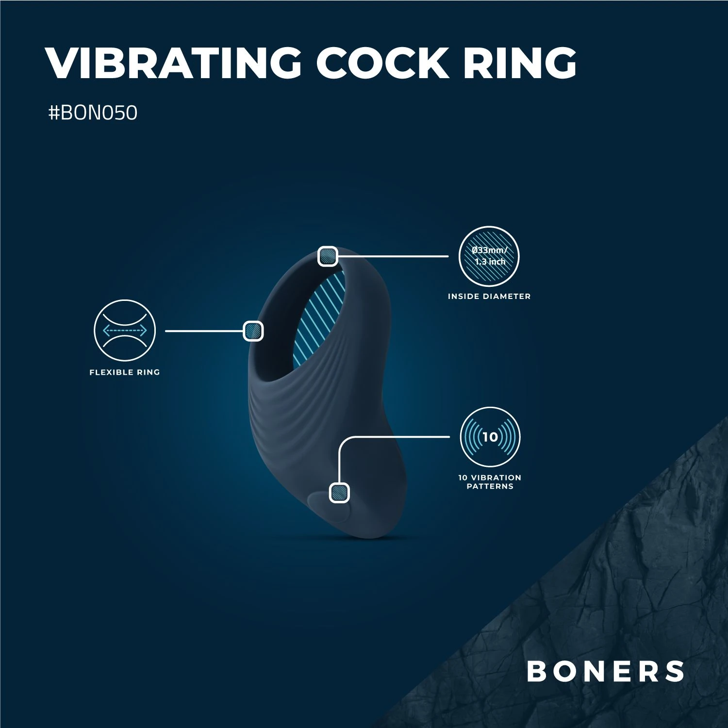 Boners - Vibrating Cockring