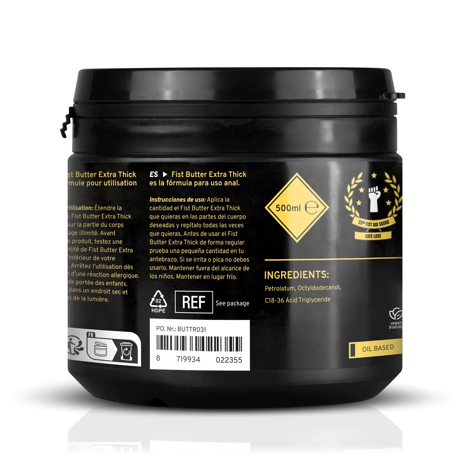 BUTTR - Fisting Balm Extra Thick - 500 ml