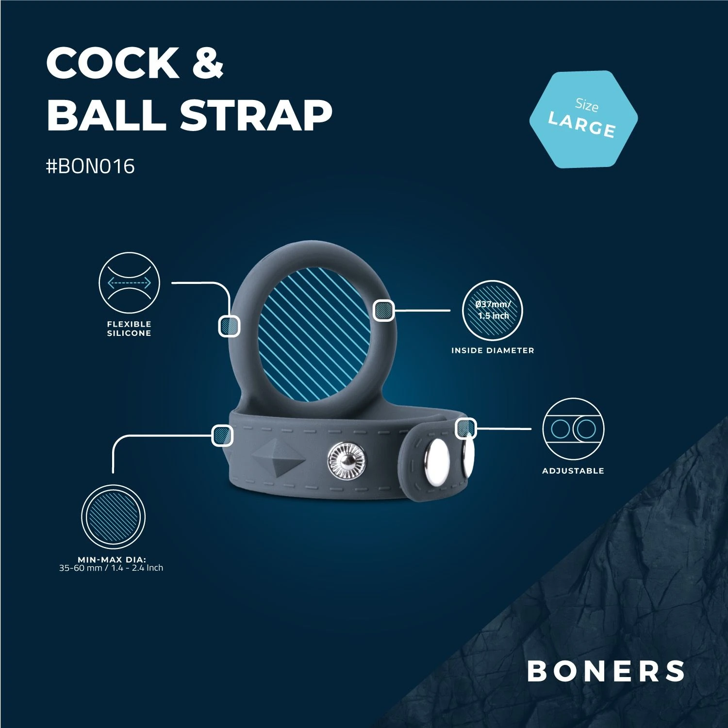 Cock & Ball Strap L