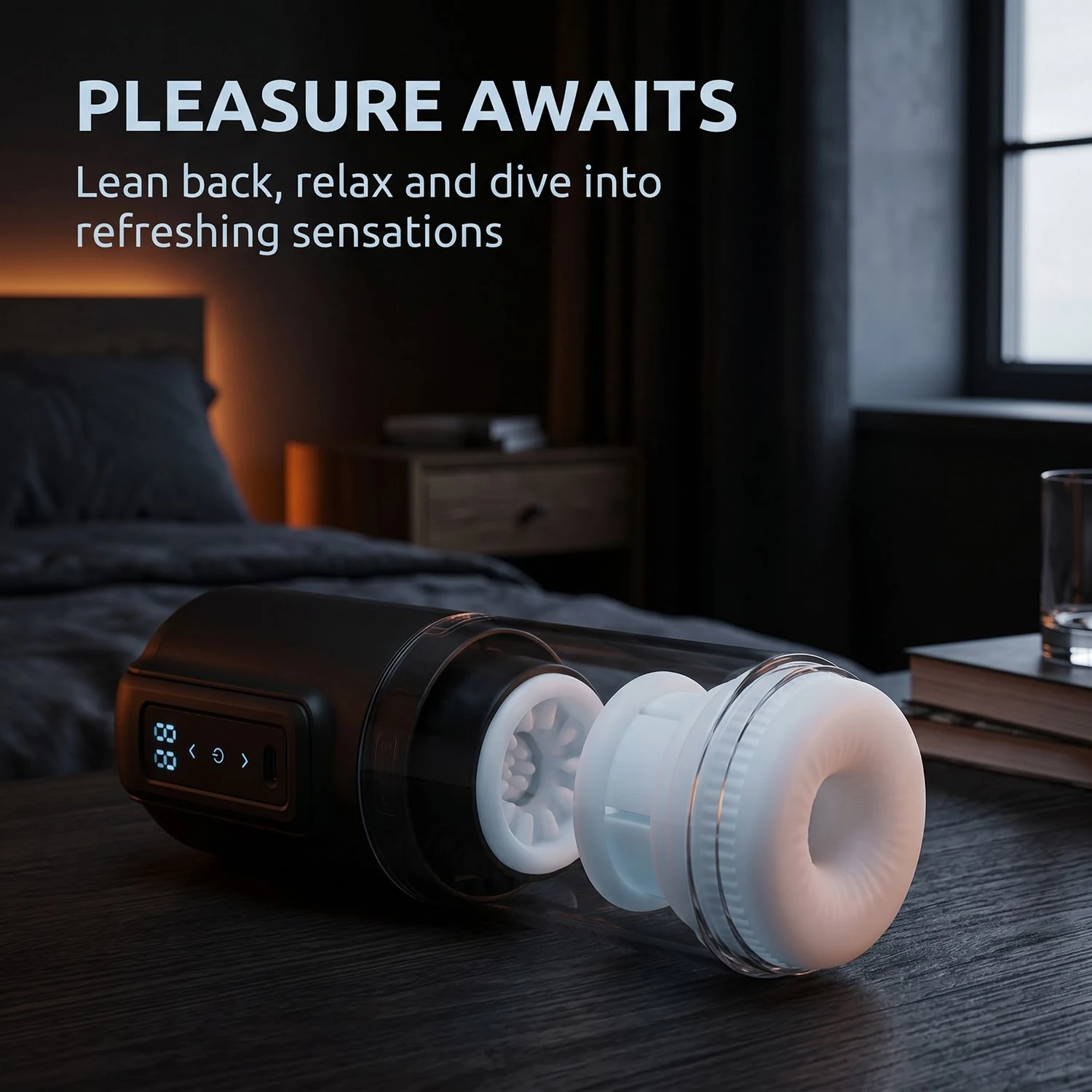 CRUIZR - CX10 Thrusting & Rotating Masturbator