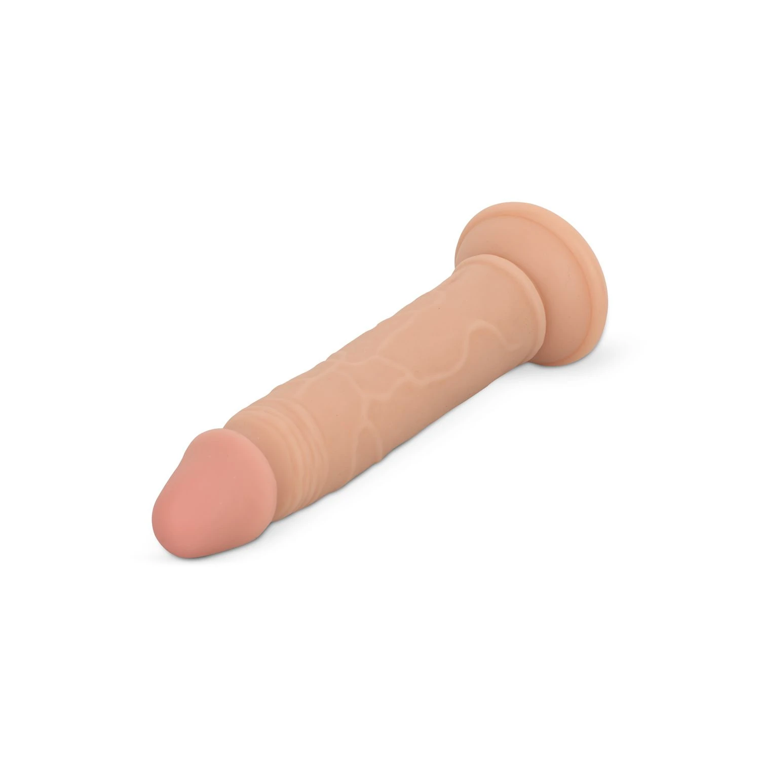 Dildo without balls 17.5 cm - beige