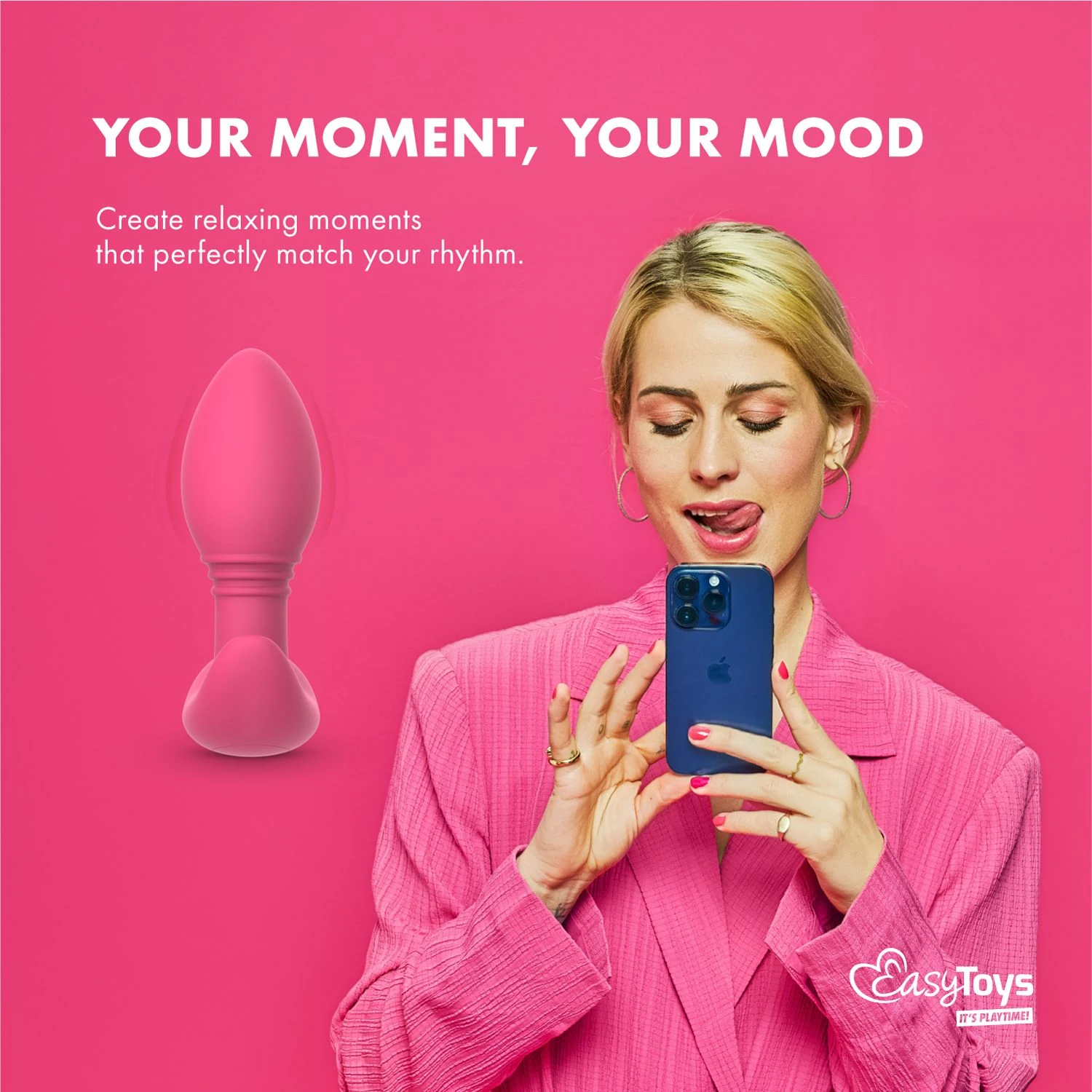 EasyConnect - Vibrating Butt Plug Axel app-controlled