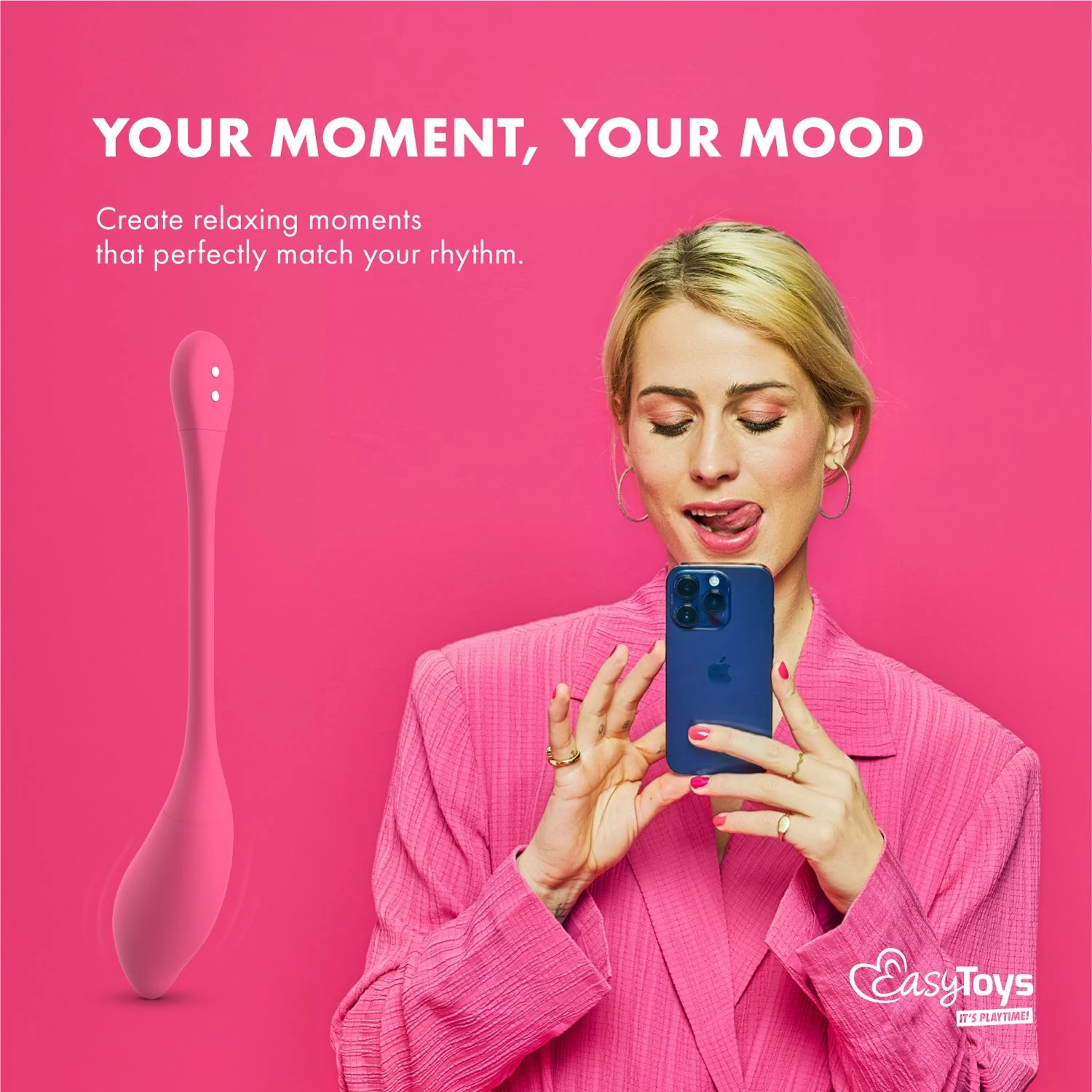 EasyConnect - Vibrating Egg Aria app-controlled