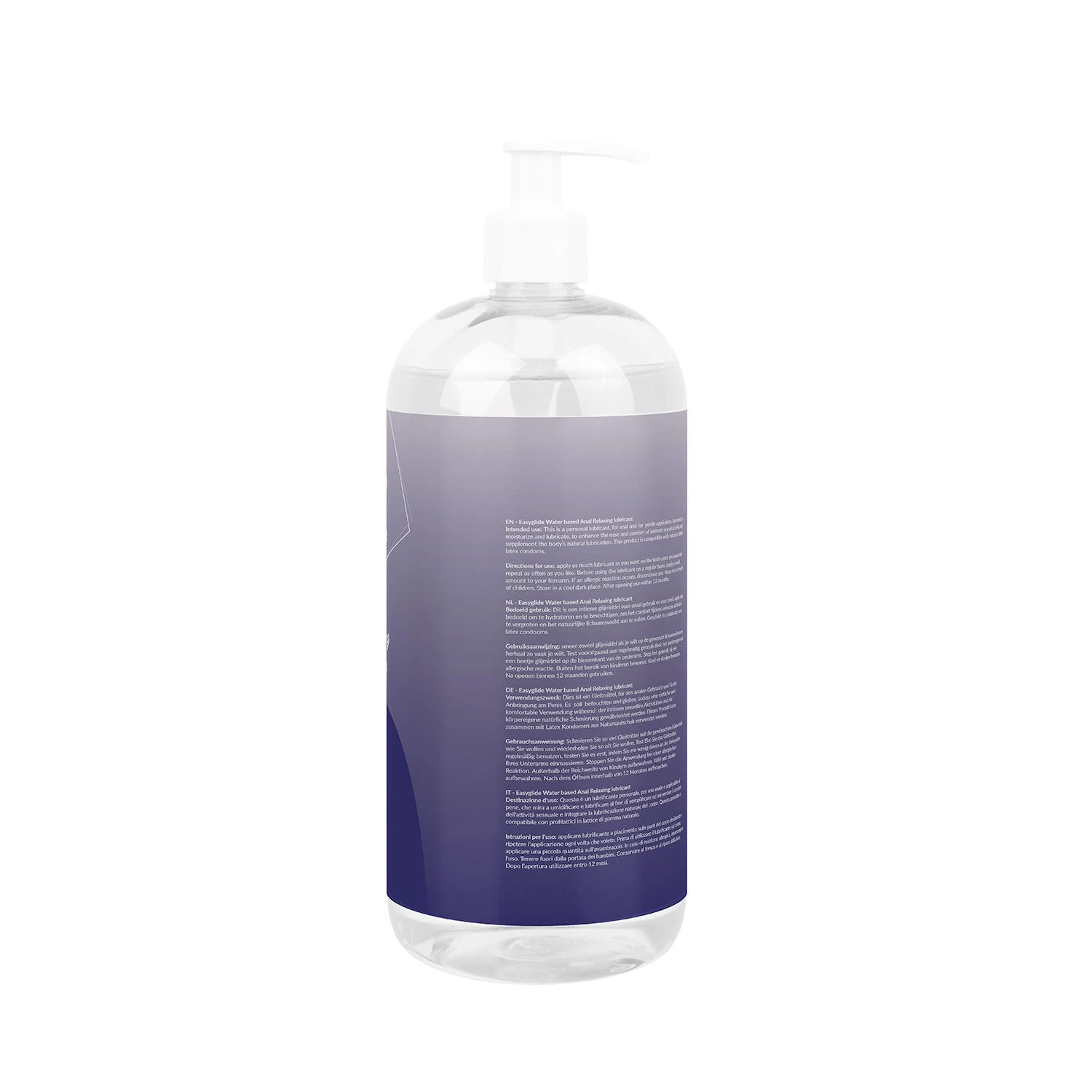 EasyGlide Anal Relaxing Lubricant - 1000 ml