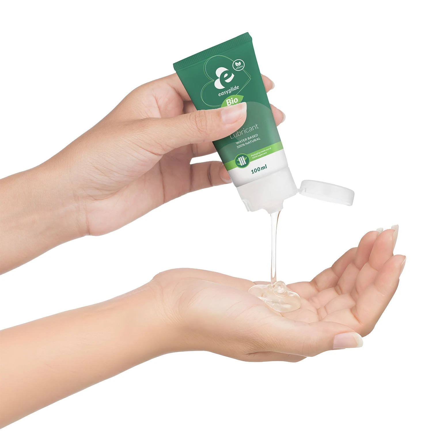 EasyGlide - Bio & Natural Waterbased Lubricant Fragrance Free - 100 ml