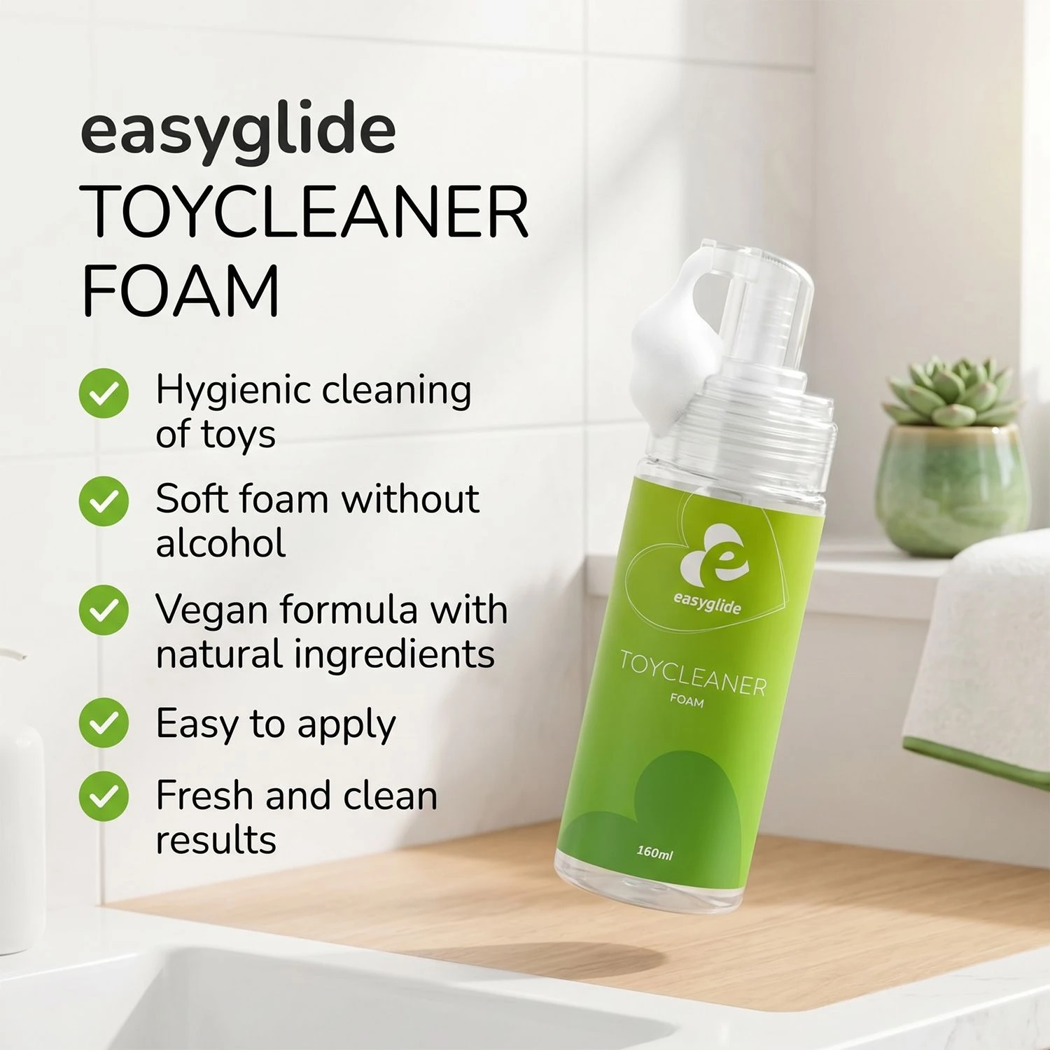EasyGlide - Foam Toy Cleaner - 160 ml