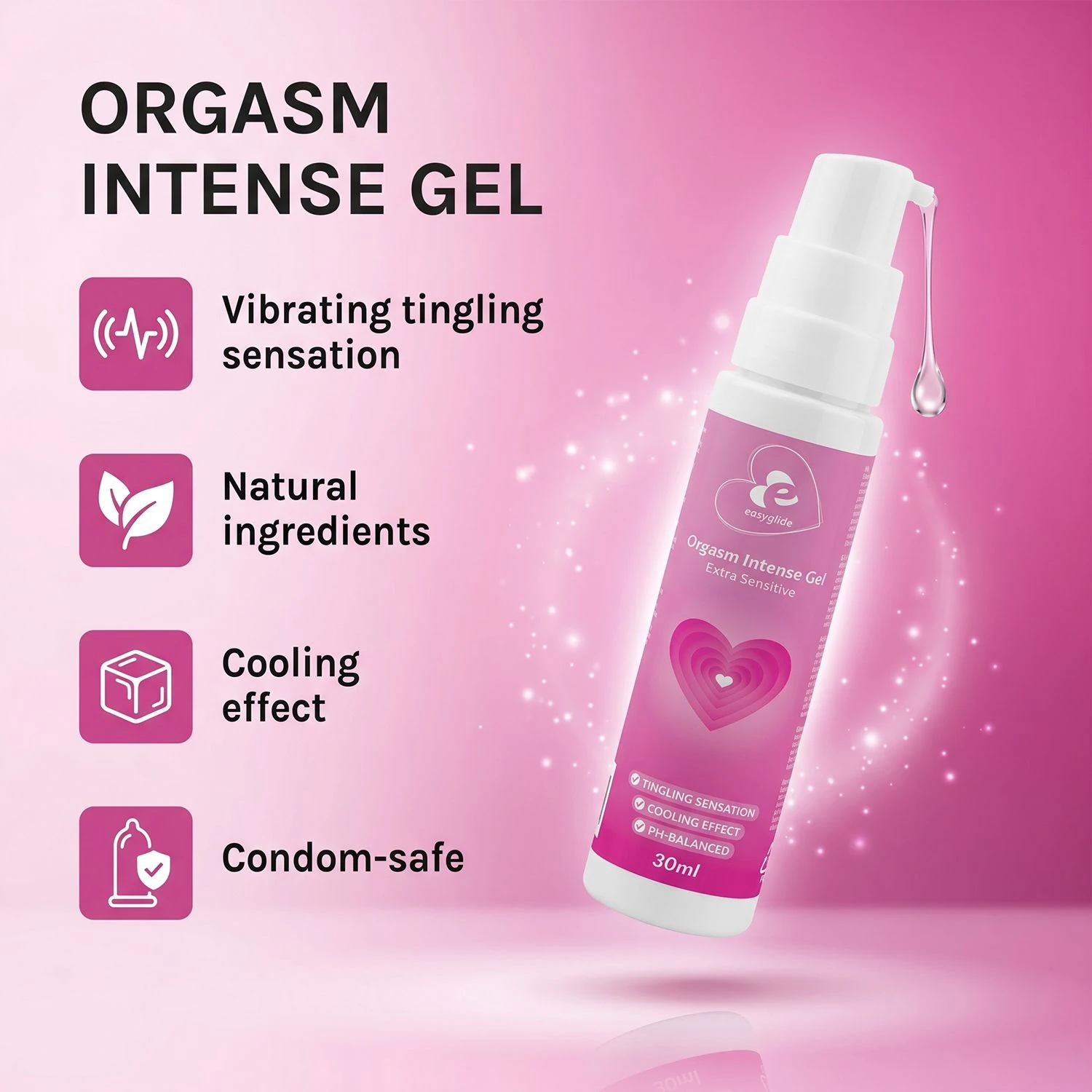 EasyGlide - Orgasm Intense Gel - 30 ml