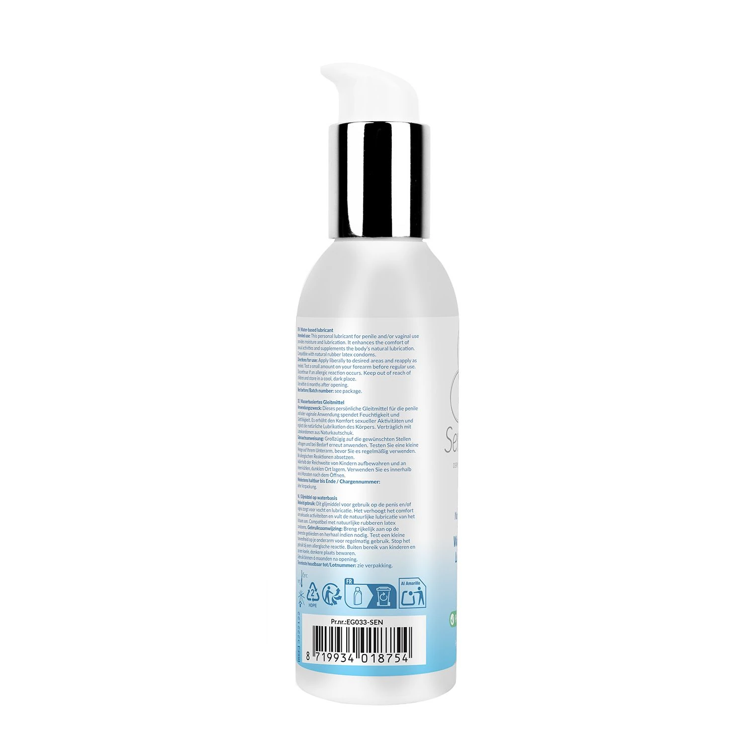EasyGlide Sensitive Waterbased Lubricant - 150 ml