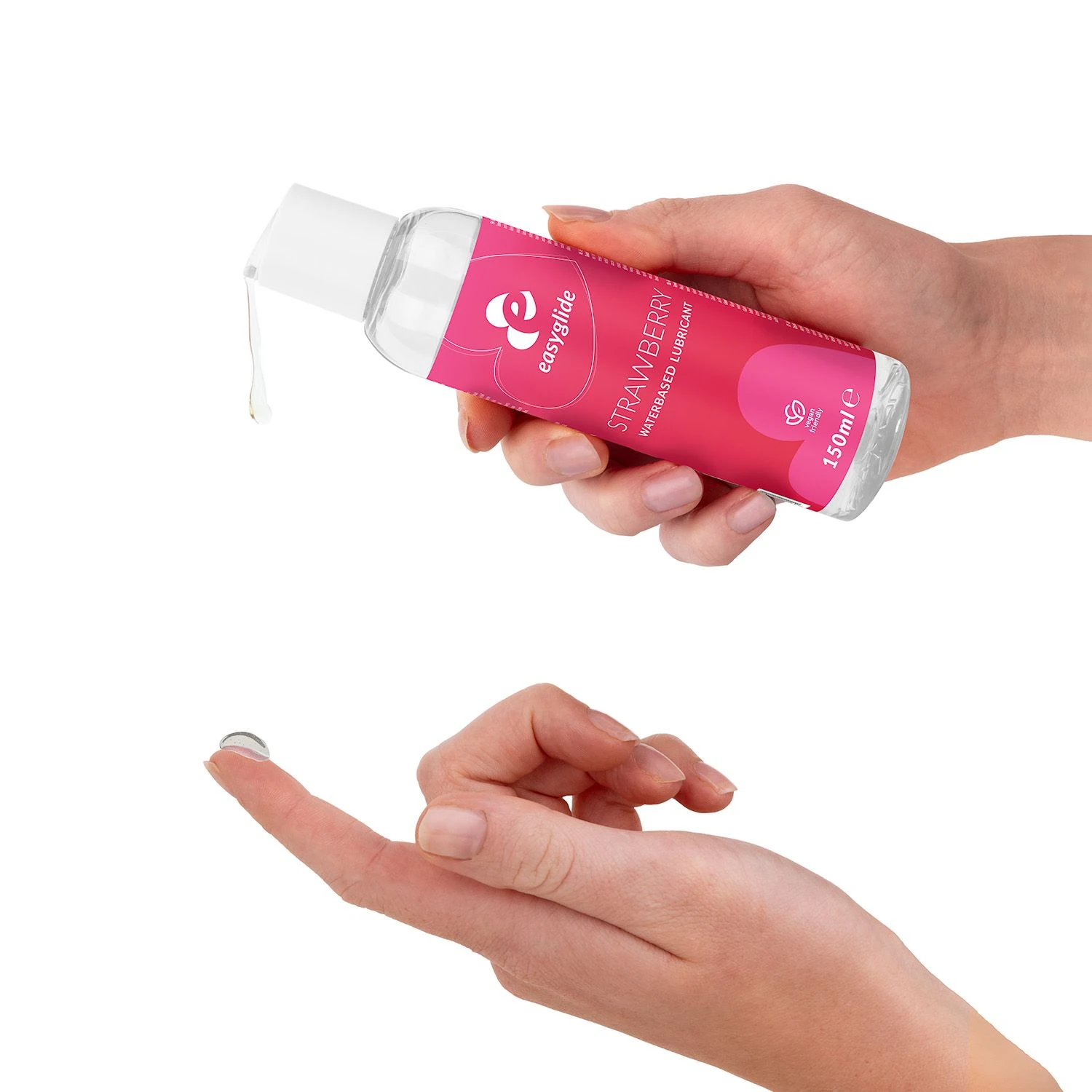 EasyGlide Strawberry Waterbased Lubricant - 150 ml