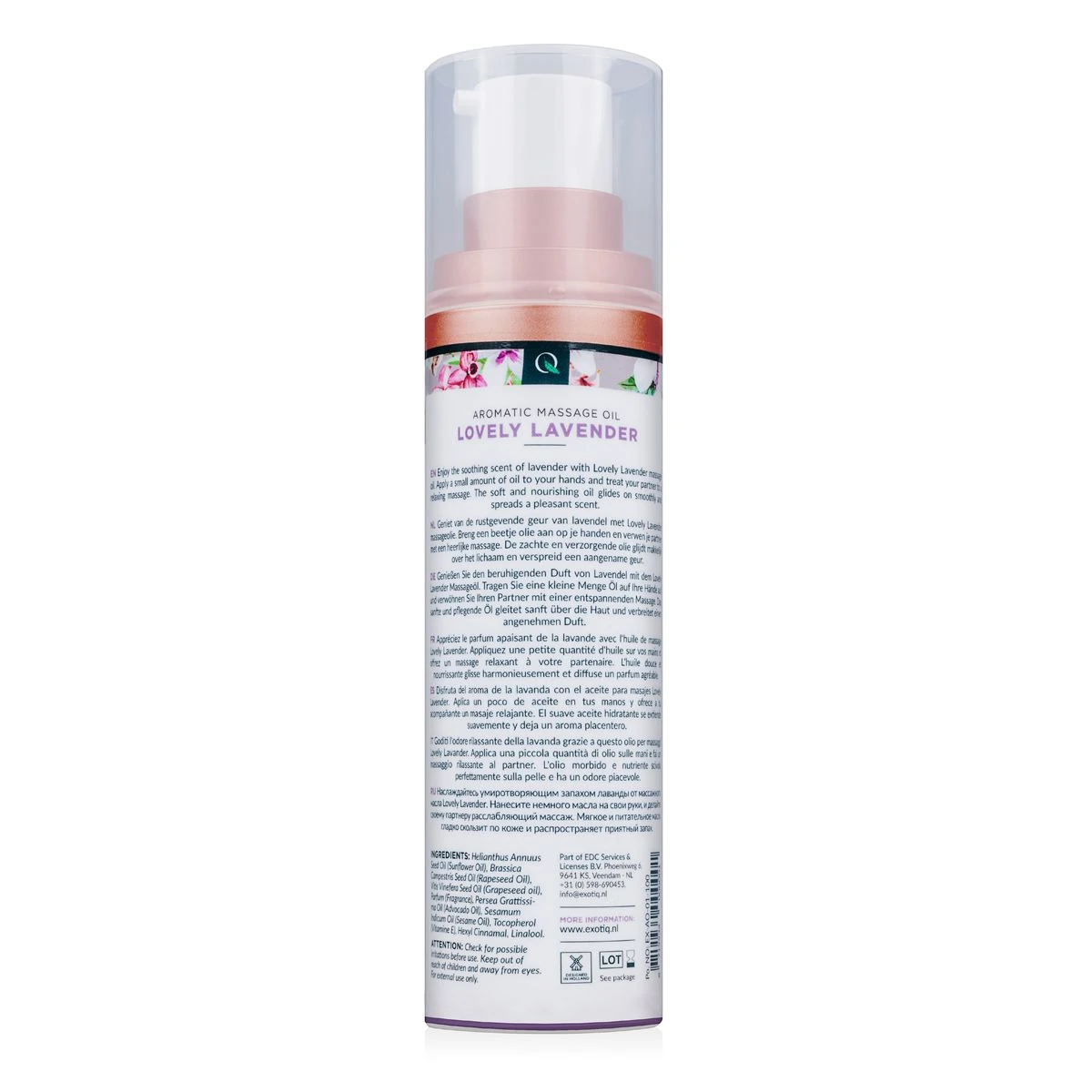 Exotiq Massage oil Lovely Lavender - 100 ml