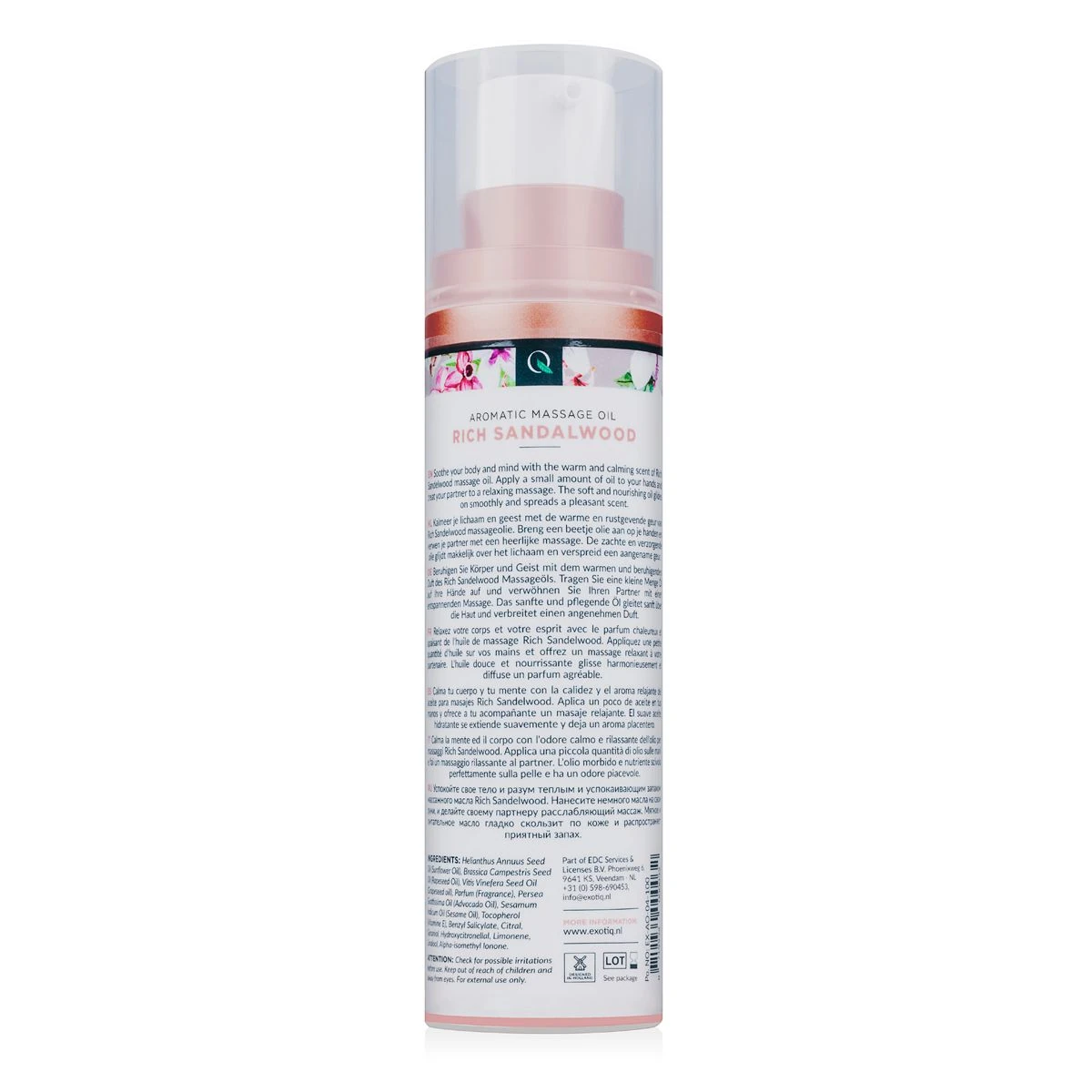 Exotiq Massage Oil Rich Sandalwood - 100 ml