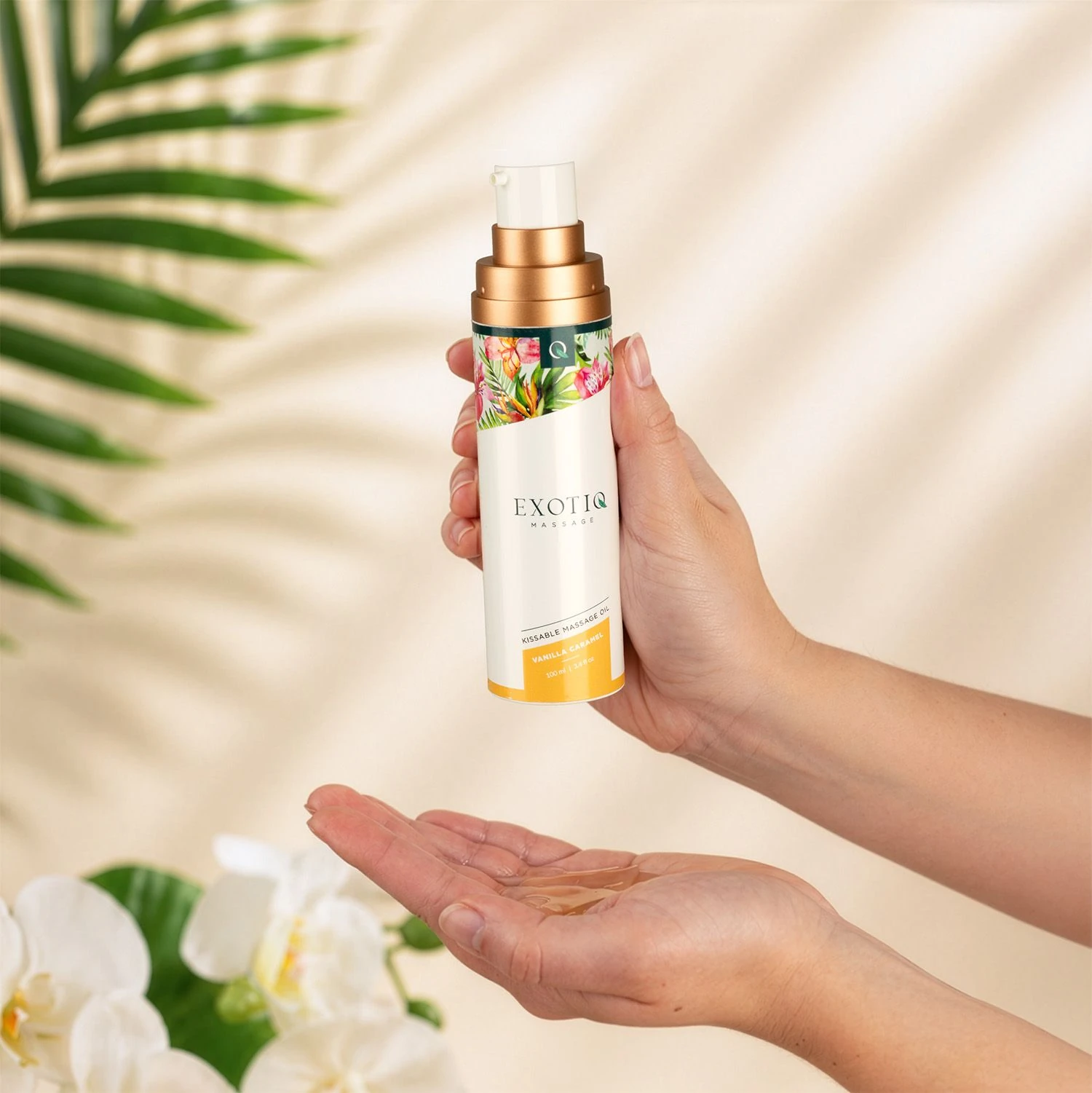 Exotiq Massage Oil Vanilla Caramel - 100 ml