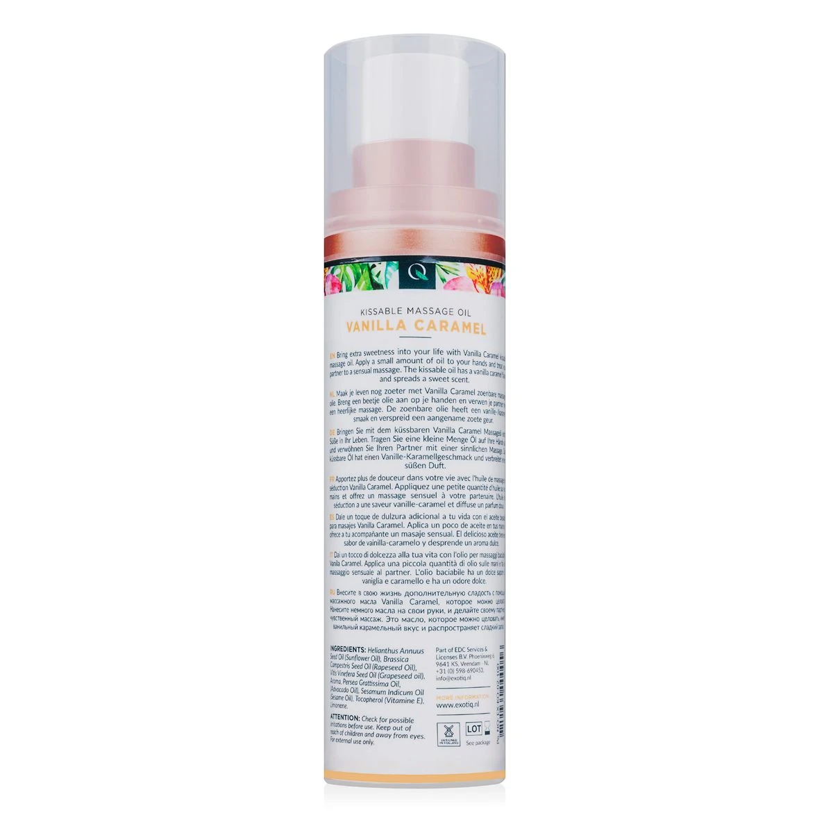 Exotiq Massage Oil Vanilla Caramel - 100 ml