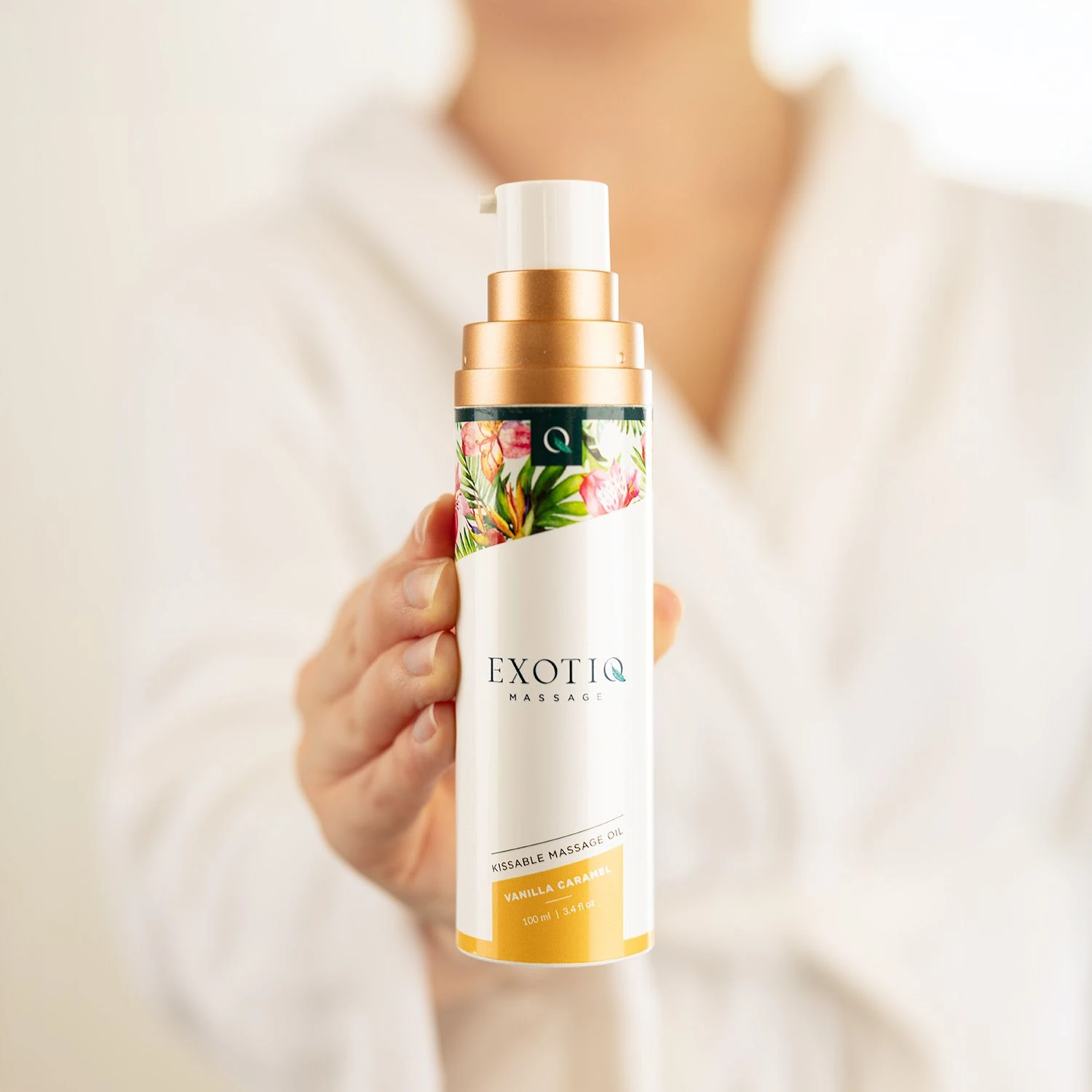 Exotiq Massage Oil Vanilla Caramel - 100 ml