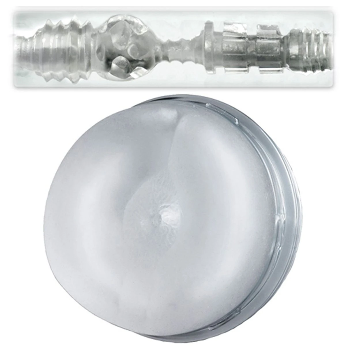 Fleshlight – Ice Butt Crystal Masturbator – Clear