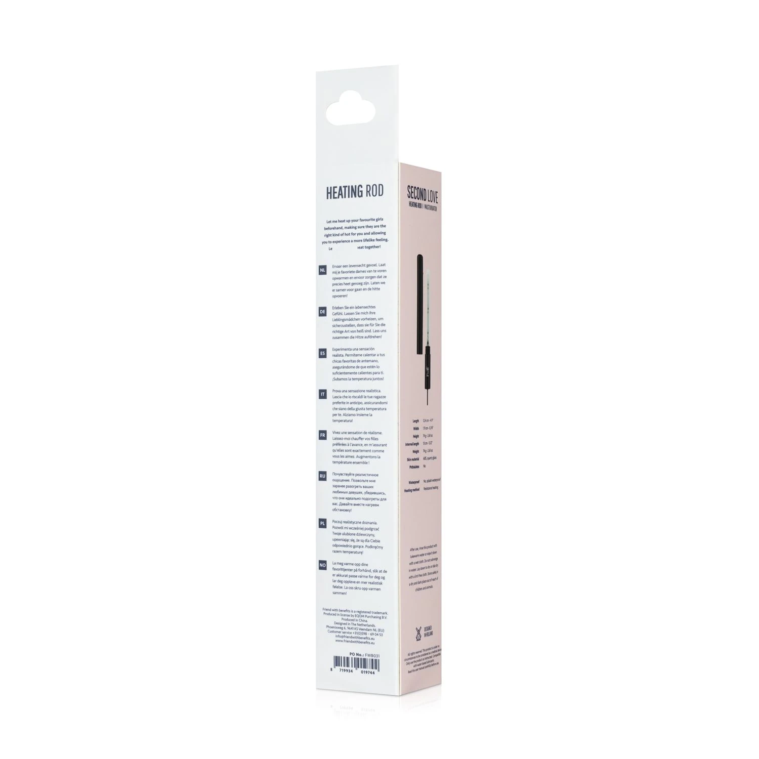 Friend with Benefits - Make Me Hot Heating Rod for Masturbators