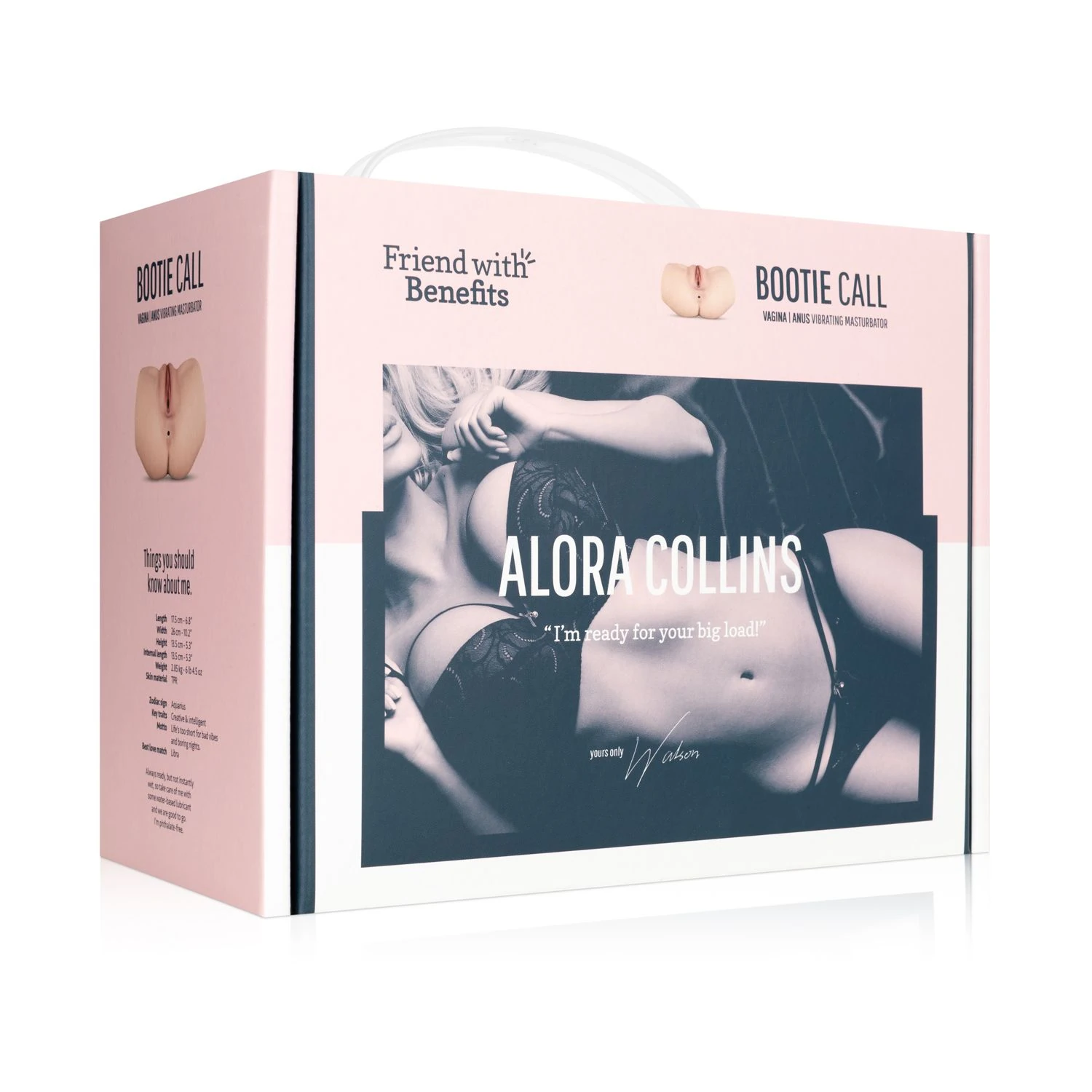 Friend with Benefits - Vibrating Masturbator with Butt