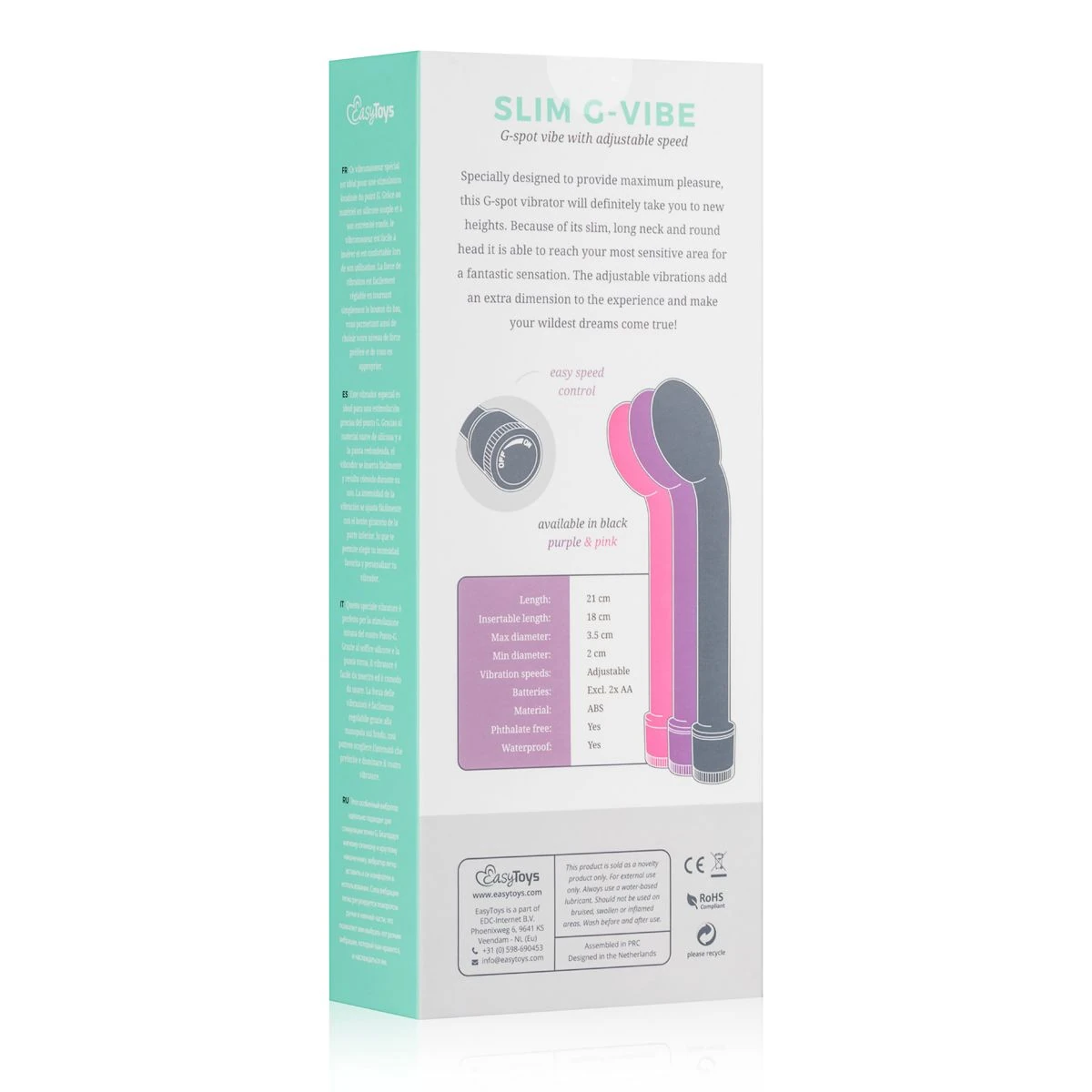 G-Spot Vibrator - Black