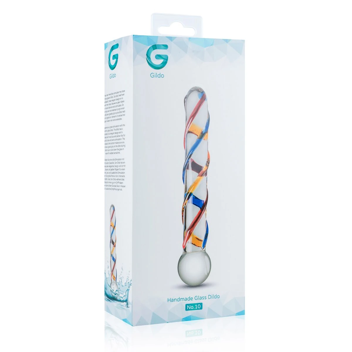Gildo - Glass Dildo No. 10 - 18 cm