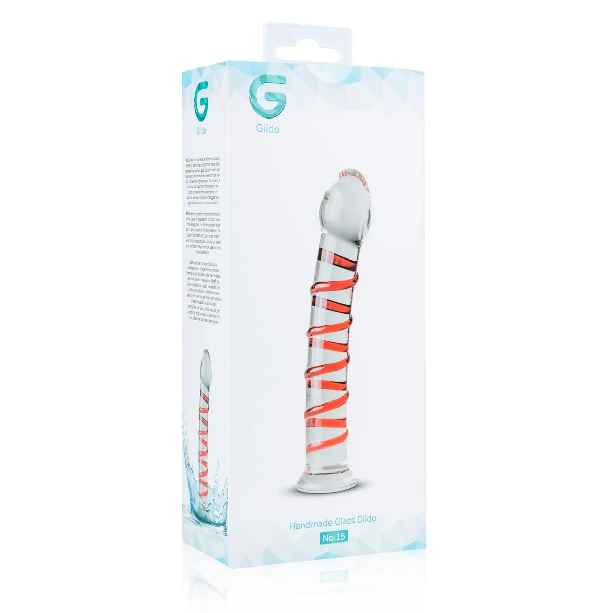 Gildo - Glass Dildo No. 15 - 17,5 cm