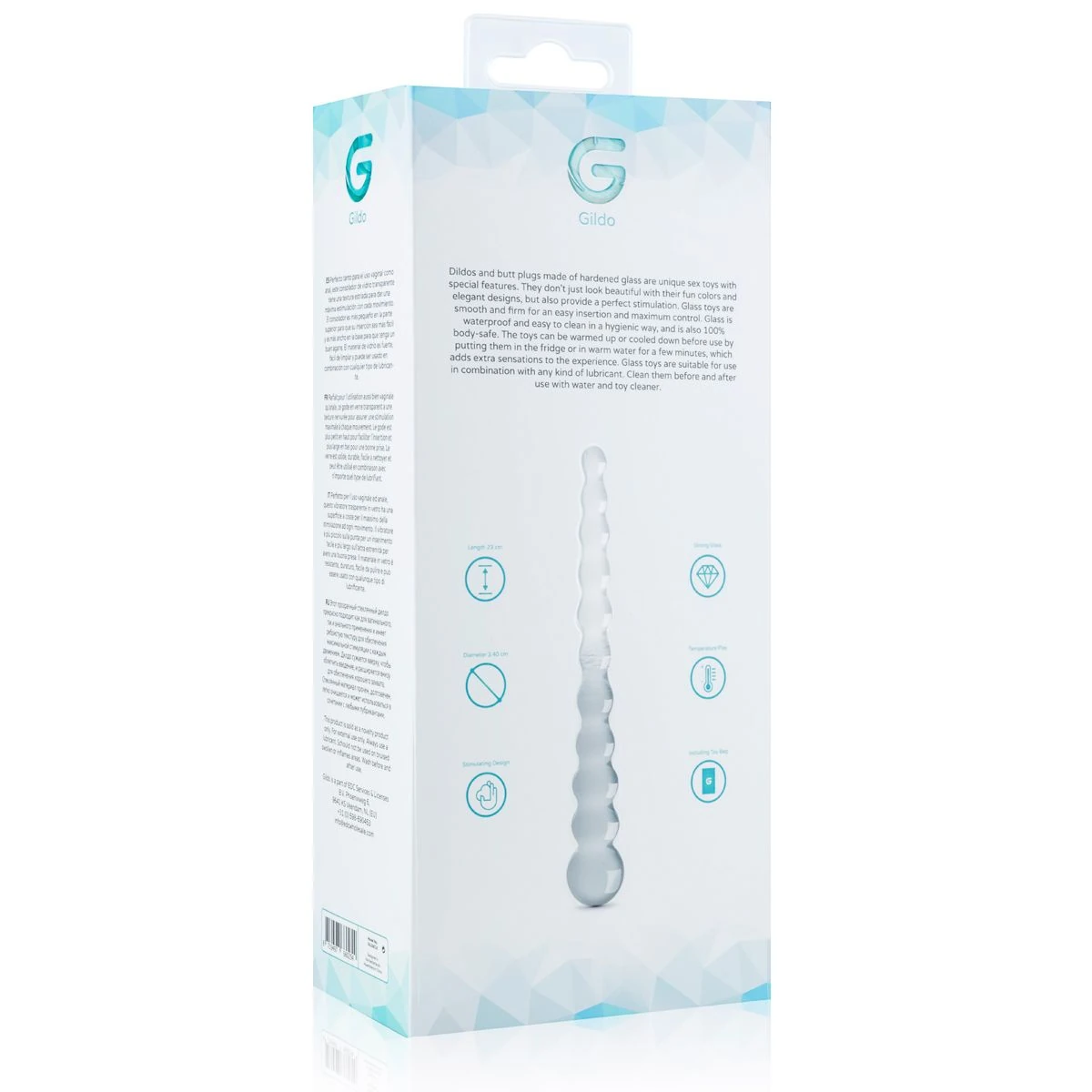 Gildo - Glass Dildo No. 20 - 23 cm