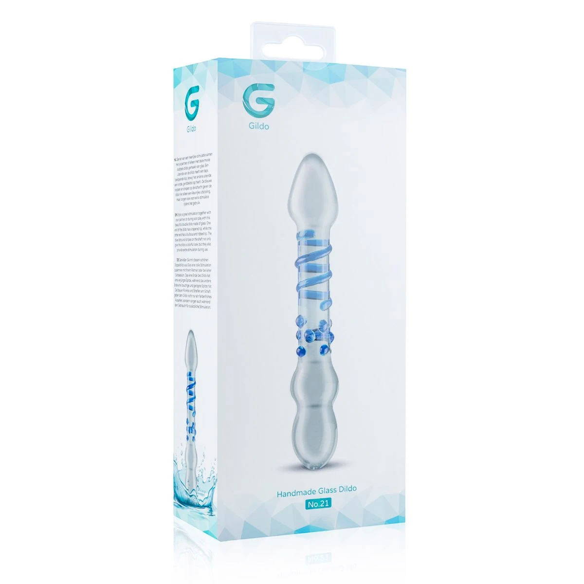 Gildo - Glass Dildo No. 21 - 19 cm