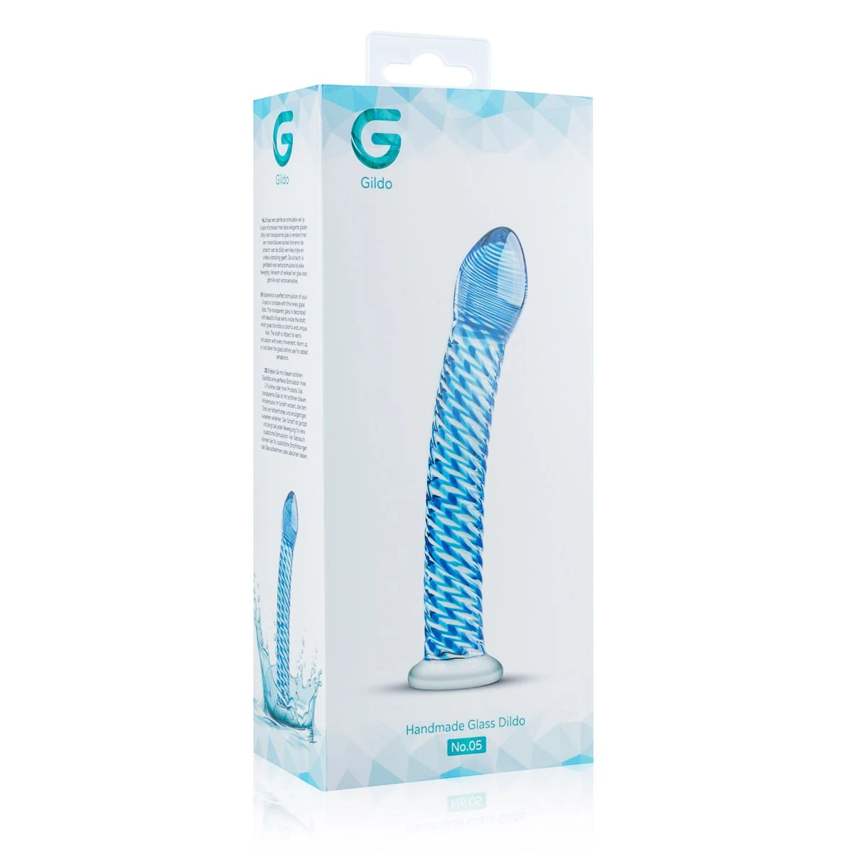 Gildo - Glass Dildo No. 5 - 18 cm