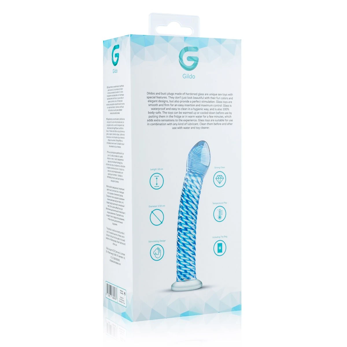 Gildo - Glass Dildo No. 5 - 18 cm