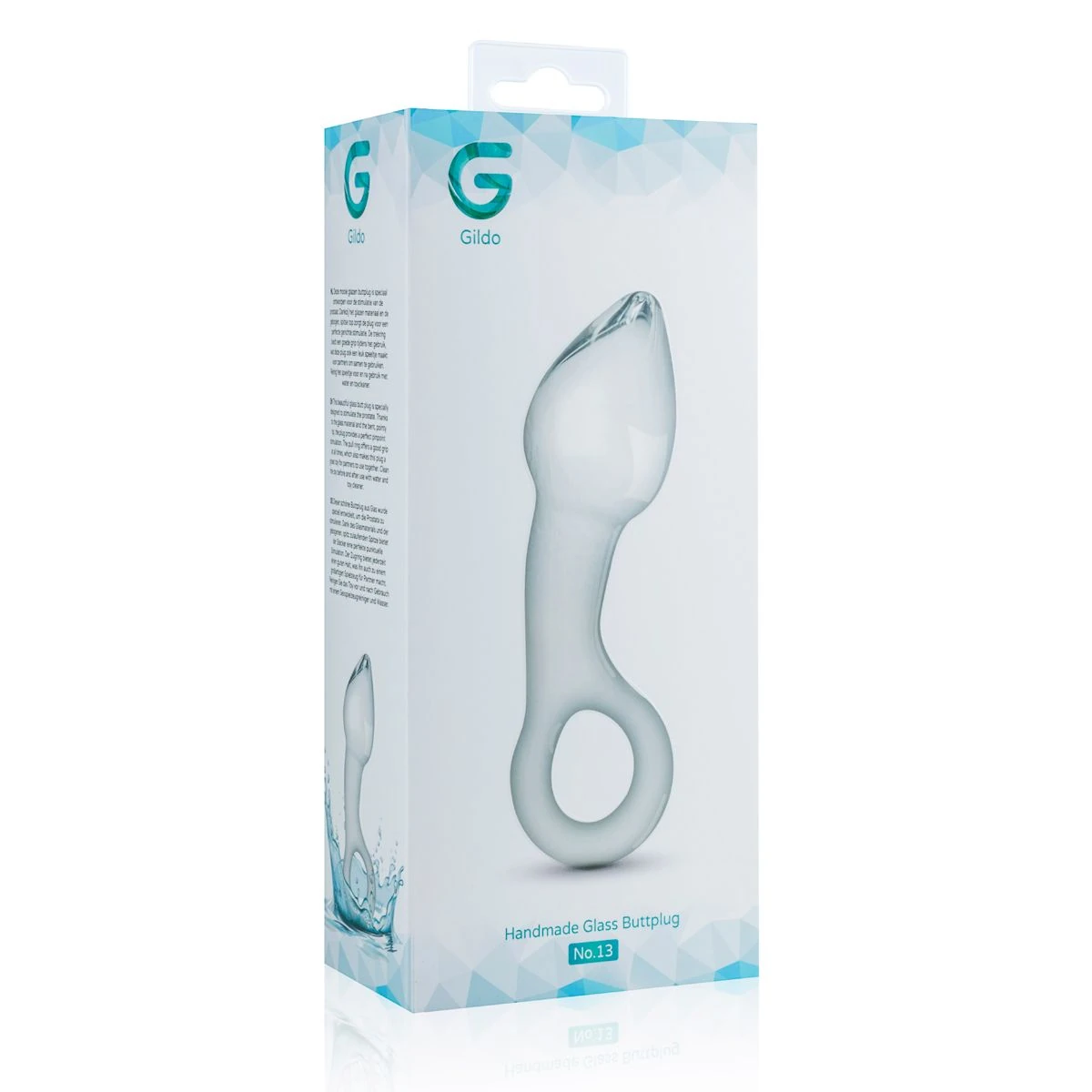 Gildo - Glass Prostate Plug No. 13 - 13,5 cm