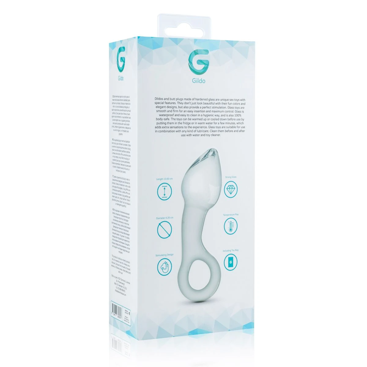 Gildo - Glass Prostate Plug No. 13 - 13,5 cm