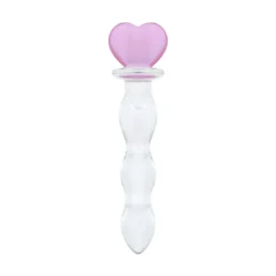 Gildo - No. 35 Glass Dildo Heart Shape - 18.8 cm