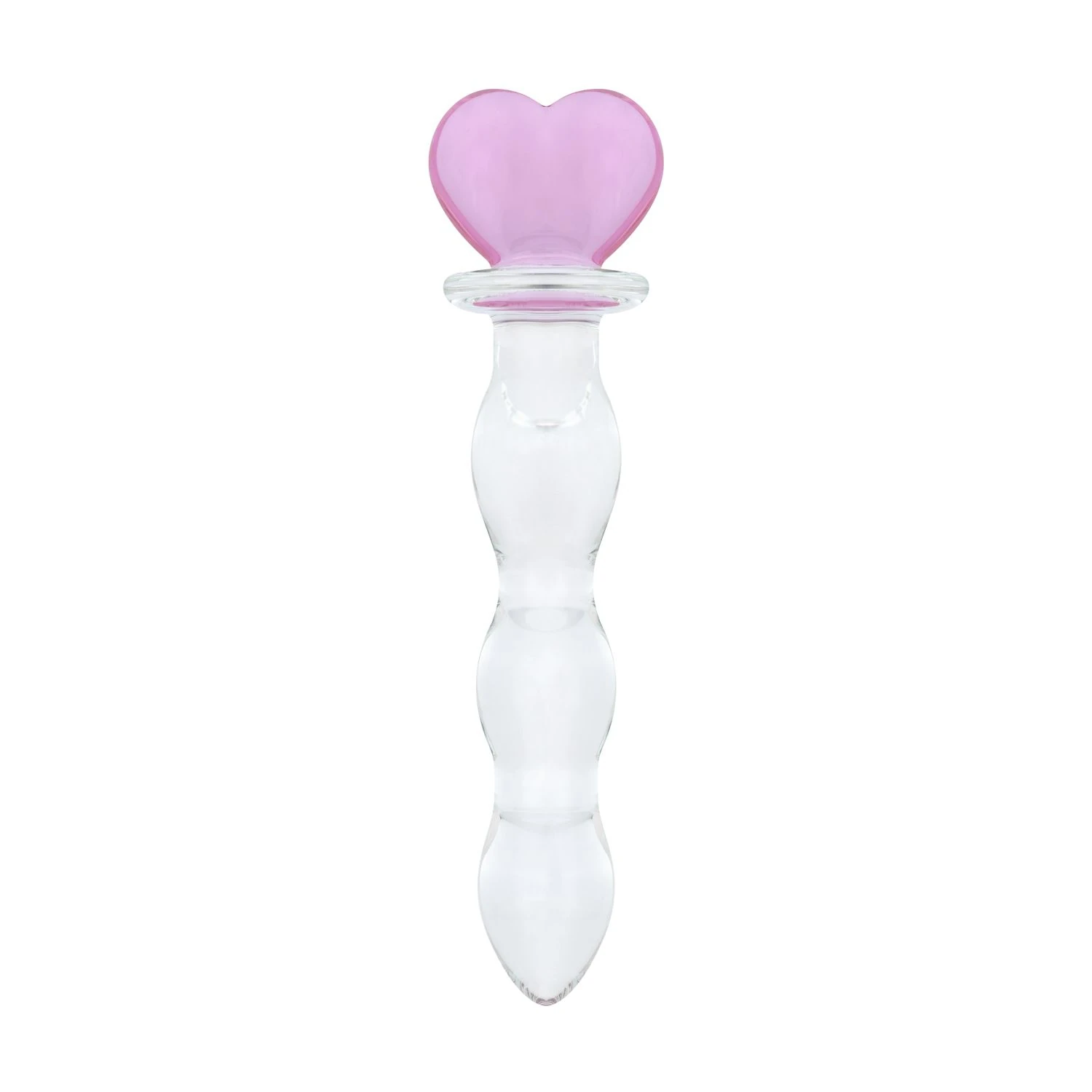 Gildo - No. 35 Glass Dildo Heart Shape - 18.8 cm